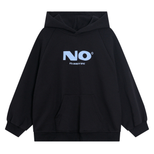 大男孩一体绒加厚连帽运动卫衣冬装男生儿童宽松帽衫上衣花灰黑色