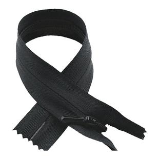 YKK3号布边隐形闭口拉链钻石头口袋婚纱连裙晚礼服裙抱枕拉锁配件