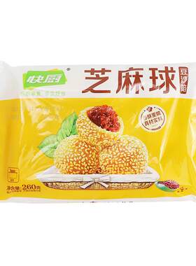 快厨小芝麻球豆沙馅260g半成品