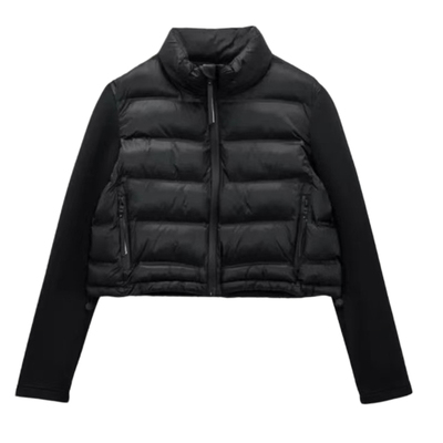 ZARLUVIP查罗女装短款薄棉服外套