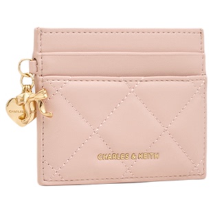 CHARLES&KEITH25冬新品CK6-50770712爱心蝴蝶结包挂菱格卡包卡夹
