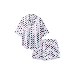 【新品】ubras流光家居服女款带杯可外穿满印睡衣套装男26年春夏