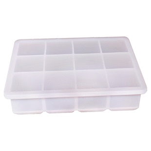 冰块模具硅胶冰格大号威士忌酒吧商用速冻方形冻冰制冰盒自制家用