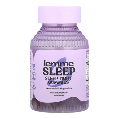 Lemme睡眠支持软糖含镁褪黑素舒缓神经助深睡睡眠质量帮助