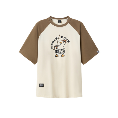 韦恩泽维尔短袖休闲插肩袖T恤