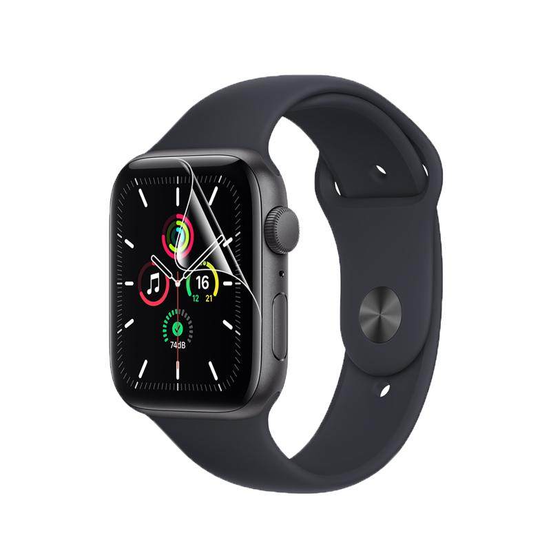 膜后适用苹果S10保护膜applewatchs11手表贴膜iwatchs7水凝膜S9软膜SE3手表钢化膜全屏49mm防摔