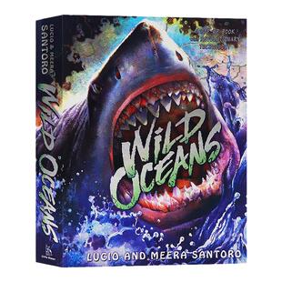 狂野海洋一本采用革命性技术的立体书 英文原版 Wild Oceans A Pop Up Book with Revolutionary Technology 野生动物科普认知