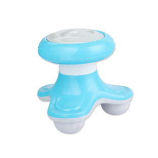 时尚版迷你三角按摩器电动椎腰肩颈按摩器电动头部振动按摩仪礼物