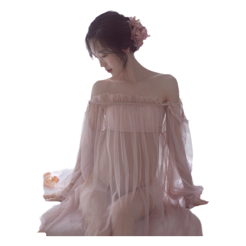 唯美性感妈咪艺术照写真裙