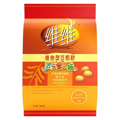 维维豆奶粉760g豆粉奶粉独立小包装豆浆粉正品官方旗舰店同款高钙