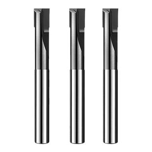 PCD铣刀金刚石立铣刀压铸铝铜陶瓷石墨专用钻石球刀倒角镜面高光