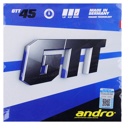 andro岸度gtt乒乓球胶皮反胶套胶