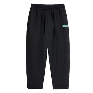 8分八分裤男夏季薄款宽松2025新款小个子纯棉牛仔潮牌休闲9分裤子