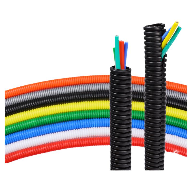 PP阻燃波纹管汽车线束网线保护绝缘防水穿线软管线管电线保护套