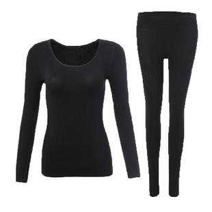 保暖内衣女单件上衣女士秋衣莫代尔圆领基础打底衫打底衣保暖裤