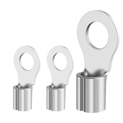 华西国标紫铜RNB圆形冷压端子