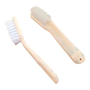 长柄竹子硬毛洗鞋刷子家用刷鞋刷尼龙长毛清洁刷多用强力清洗刷子