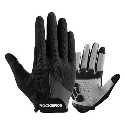 长指手套触屏骑行全指山地自行车