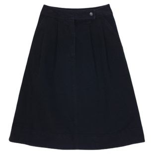 【MHL 设计师品牌】SND AW25 纽扣A字长半裙女款