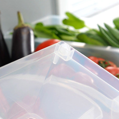 冰箱收纳盒长方形抽屉式保鲜盒玩具盒厨房盒物储神器冷冻家用蔬菜