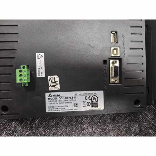 〔议价-可维修〕台达人机界面DOP-B07SS411 7寸触摸屏 DC24V 全新