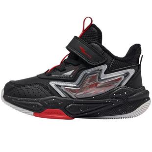 星剑鸿星尔克童鞋二棉鞋冬季新款男童新款加绒运动鞋专业篮球鞋