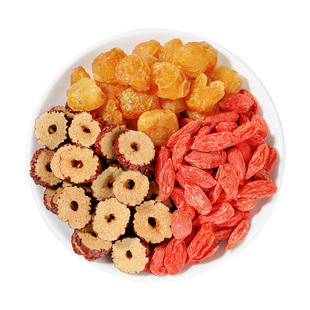 红枣桂圆枸杞茶组合去核红枣干片枸杞子养生茶男女气血三宝茶泡水