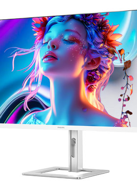飞利浦27英寸4K144hz显示器双模设计屏幕电脑低蓝光屏27E2N5900RW