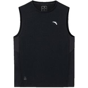 安踏速干背心丨男子透气健身衣无袖冰丝篮球训练坎肩运动背心上衣