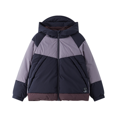 90绒元气撞色加厚儿童羽绒服