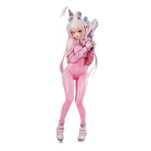 优质版Superbunny粉色美少女手办超级兔子动漫二次元雕像潮玩摆件