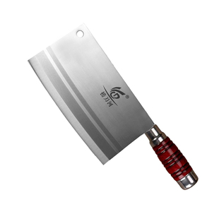 捞刀河正品菜刀老式木柄切片切菜锋利持久耐磨轻薄不锈钢家用