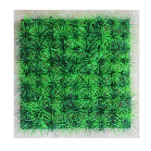 仿真绿色植物塑料草皮商场地面背景植物墙装饰盆栽铺面用人造草坪