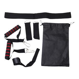 弹力带门扣拉力绳弹力绳把手脚环阻力带固定器健身器材配件卡门上