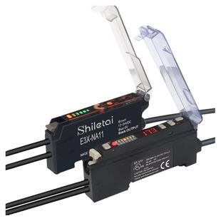 施乐泰E3X-NA11光纤放大器光纤传感器单数显ST-V11漫反射光电开关