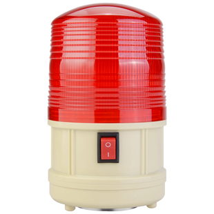 干电池爆闪警示闪烁灯充电声光报警器磁吸式led闪光警报LTD-5088