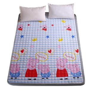 1米8x2米床垫纯棉薄款床褥子1.35m双人防滑全棉榻榻米垫被可机洗