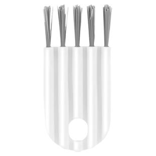 卷曲杯盖刷保温杯清洁洗水杯神器奶瓶玻璃杯窄缝刷键盘缝隙小刷子