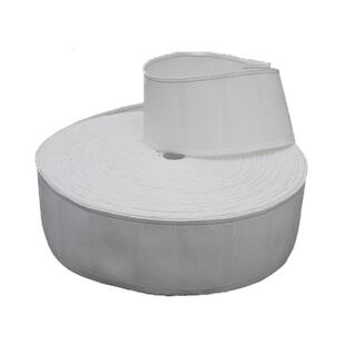 窗帘挂钩加厚布带涤纶/棉质布带防晒可水洗四爪钩白布带50米