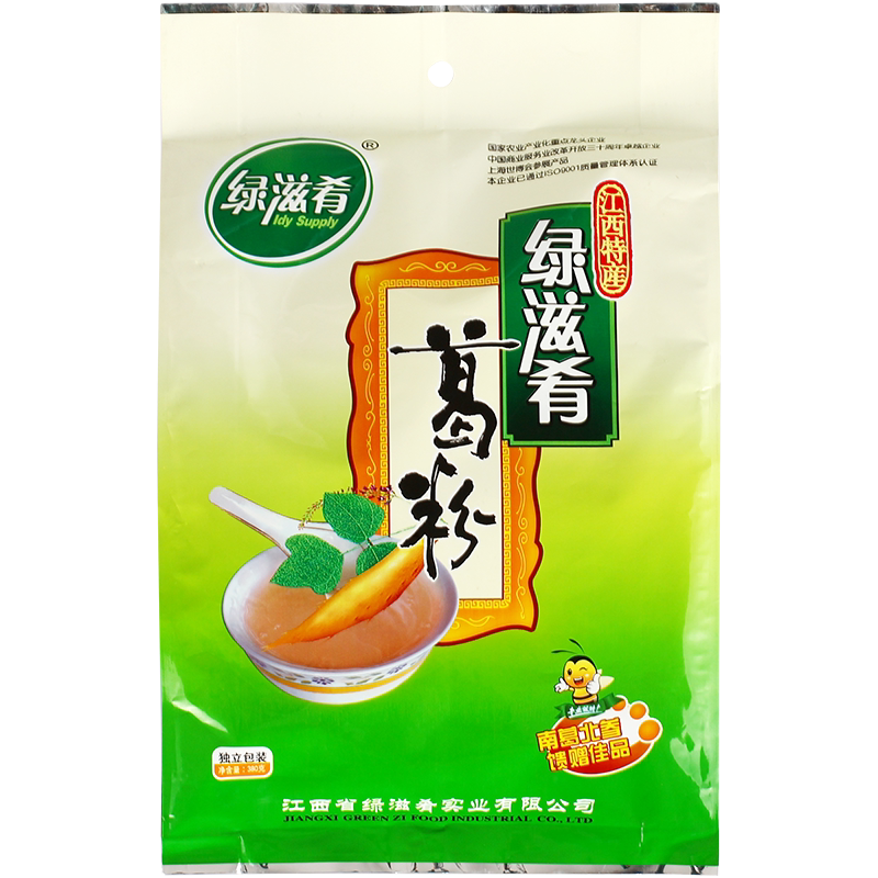 绿滋肴江西特产葛根粉天然野生柴葛粉纯正养生袋装早餐代餐粉礼盒