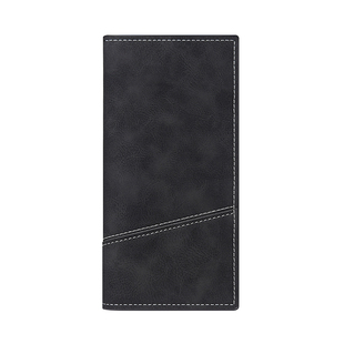 2025新款男士钱包长薄款青年多卡位休闲皮夹卡包学生个性复古钱夹