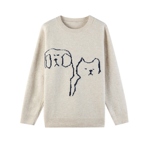 【新品】孕妇秋冬上衣2025新款外穿针织线条绒感毛衣宽松孕妇装冬