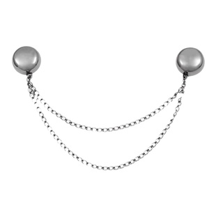 裤脚固定夹挽边扣收口器固定裤子长改短收腿扣神器磁吸免缝扣链条