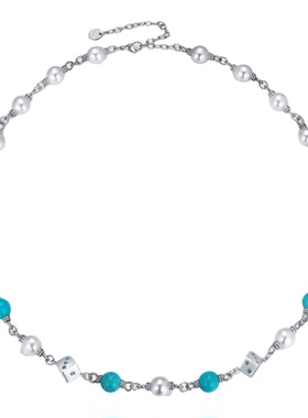 「决胜之链」绿松石珍珠项链