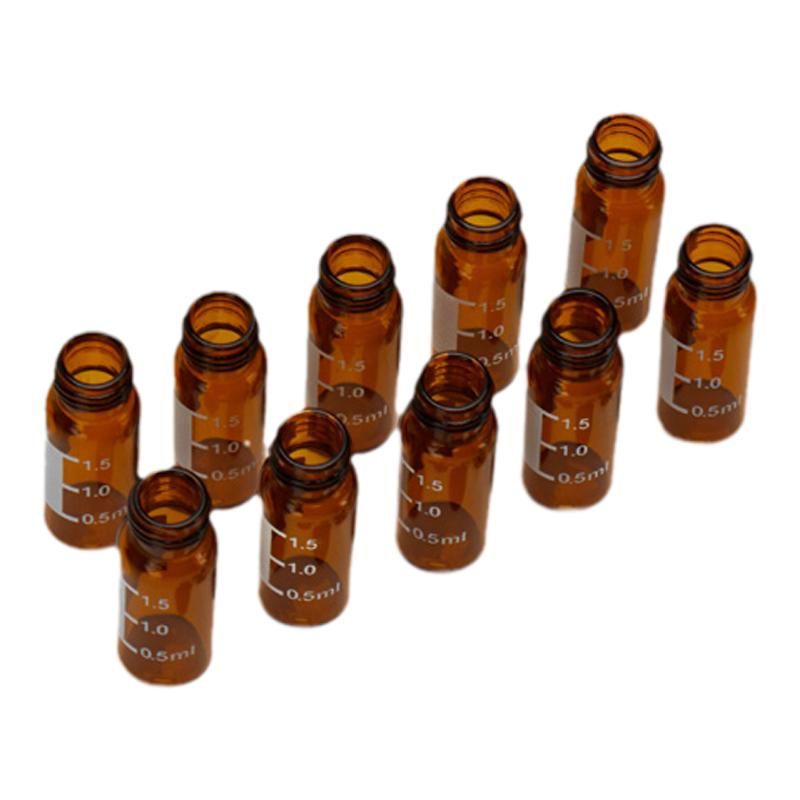 1.5ml/2ml进样瓶液相进样瓶色谱进样瓶盖透明气相样品瓶进样小瓶进样瓶内插管安捷伦进样瓶棕色进样瓶盖垫