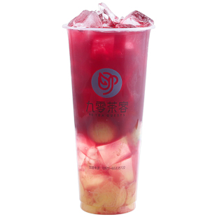九零茶客葡萄汁葡萄芋圆冻冻茶浓缩葡萄汁芝士多肉葡萄奶茶店专用