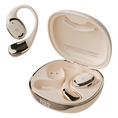 爱国者2025新款蓝牙耳机挂耳式无线运动跑步超长续航骨气传导概念