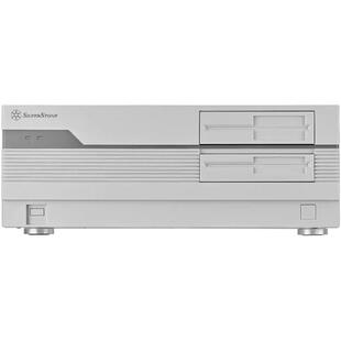 SilverStone 银昕FLP01复古ATX卧式机箱怀旧风HTPC/Type-C/光驱位