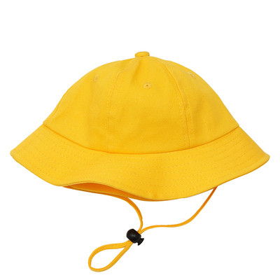 儿童夏季网顶遮阳帽小黄帽