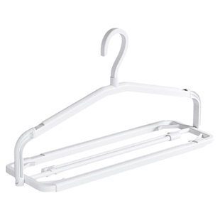 多功能衣架晒被子床单家用可伸缩杆加长大号阳台晾晒被套浴巾神器